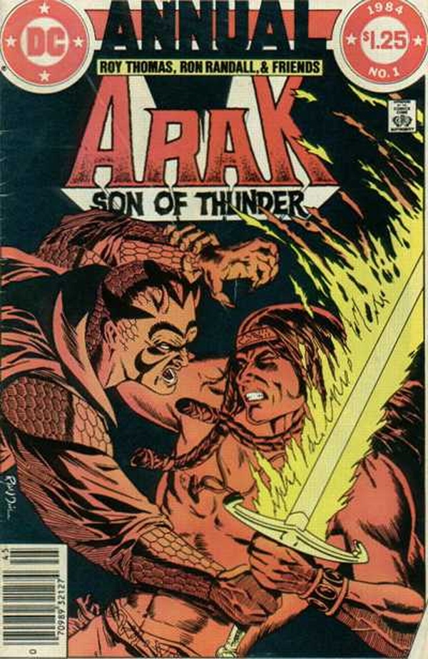 Arak Annual (1984) #1 cover
