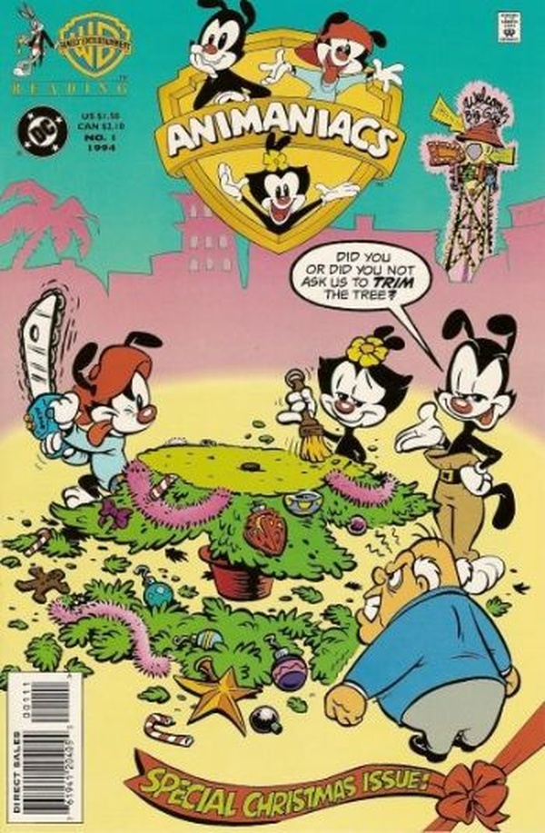 Animaniacs: A Christmas Special #1 cover
