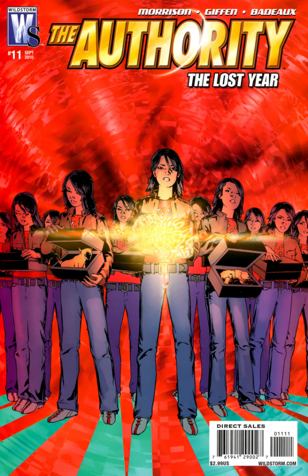 The Authority: The Lost Year (2010) #11 cover
