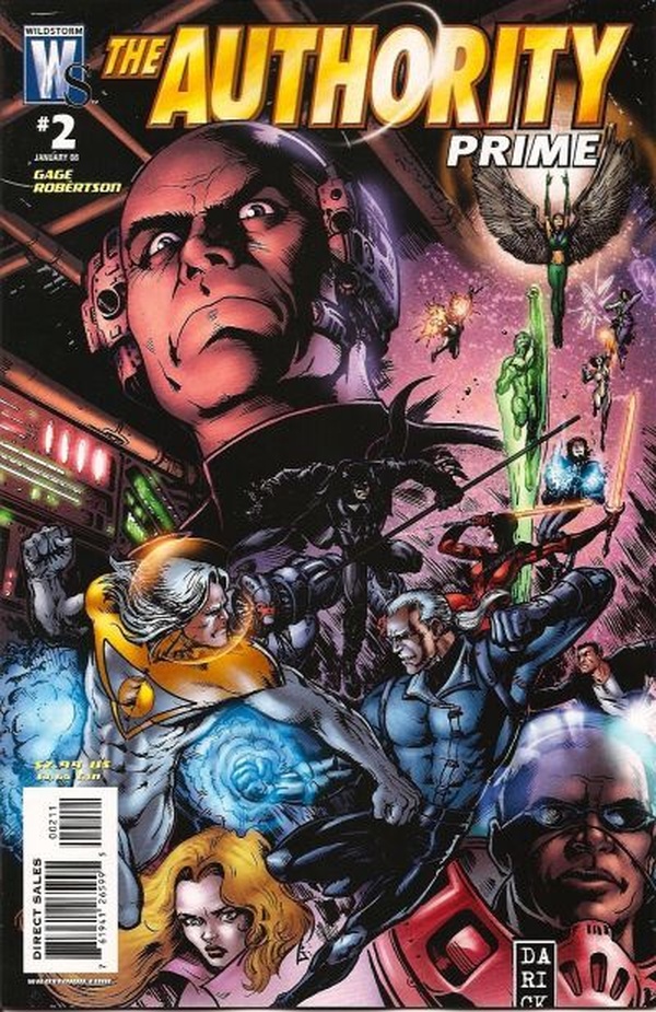 The Authority: Prime #2 cover