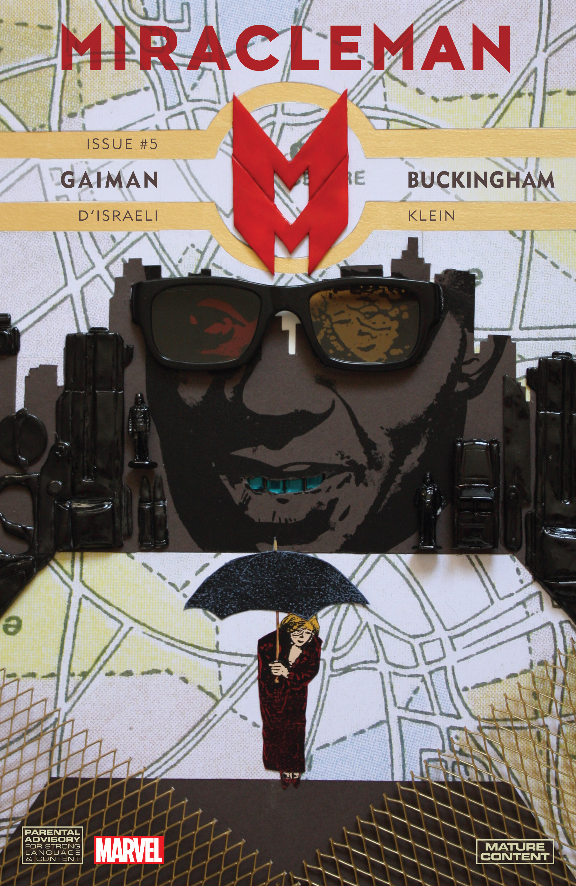 Cover of Miracleman by Gaiman and Buckingham #5