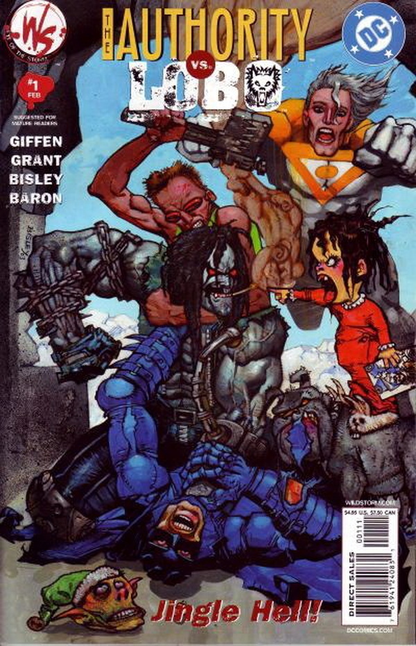 The Authority / Lobo: Jingle Hell (2004) #1 cover