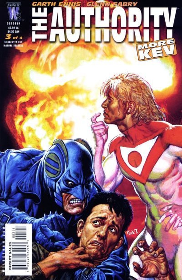 Cover of The Authority: More Kev #3