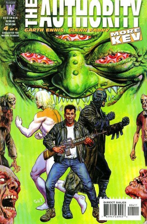 Cover of The Authority: More Kev #4