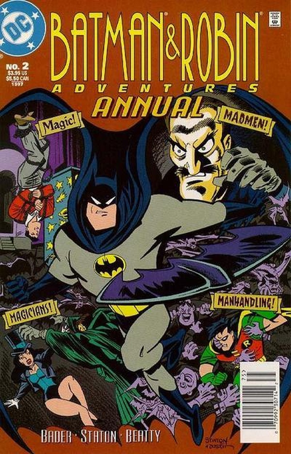 The Batman and Robin Adventures Annual #2 cover