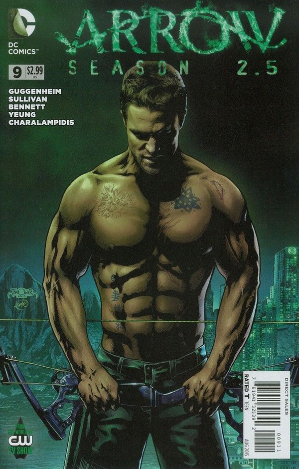 Arrow Season 2.5 (2014) #9 cover