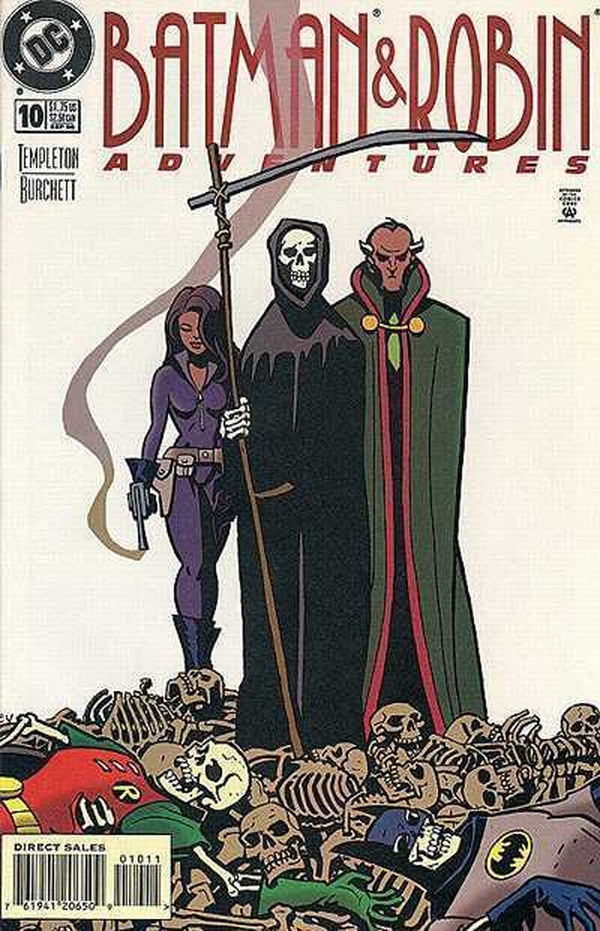 The Batman and Robin Adventures (1995) #10 cover