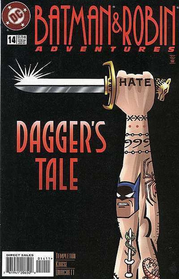 The Batman and Robin Adventures (1995) #14 cover