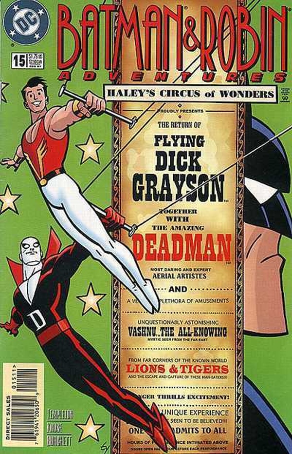 The Batman and Robin Adventures (1995) #15 cover