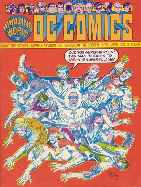 Cover of The Amazing World of DC Comics #11