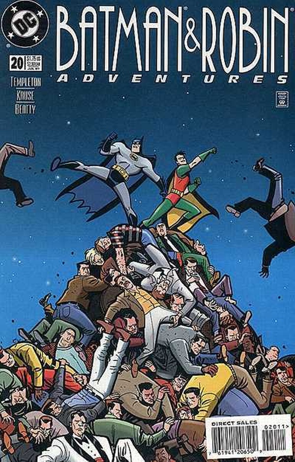 The Batman and Robin Adventures (1995) #20 cover