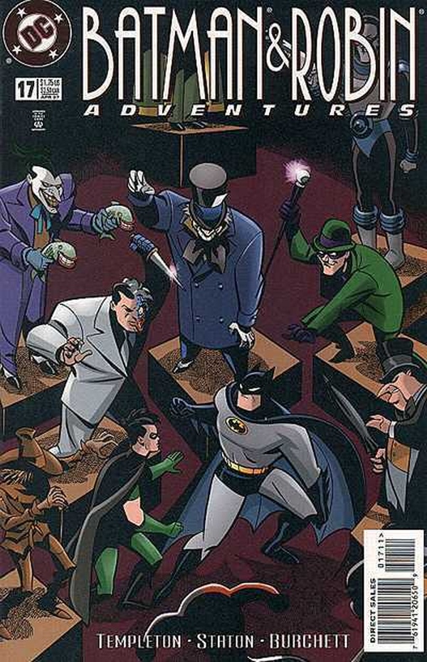 The Batman and Robin Adventures (1995) #17 cover