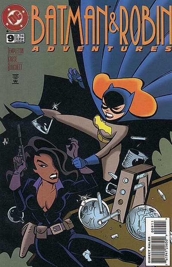 The Batman and Robin Adventures (1995) #9 cover
