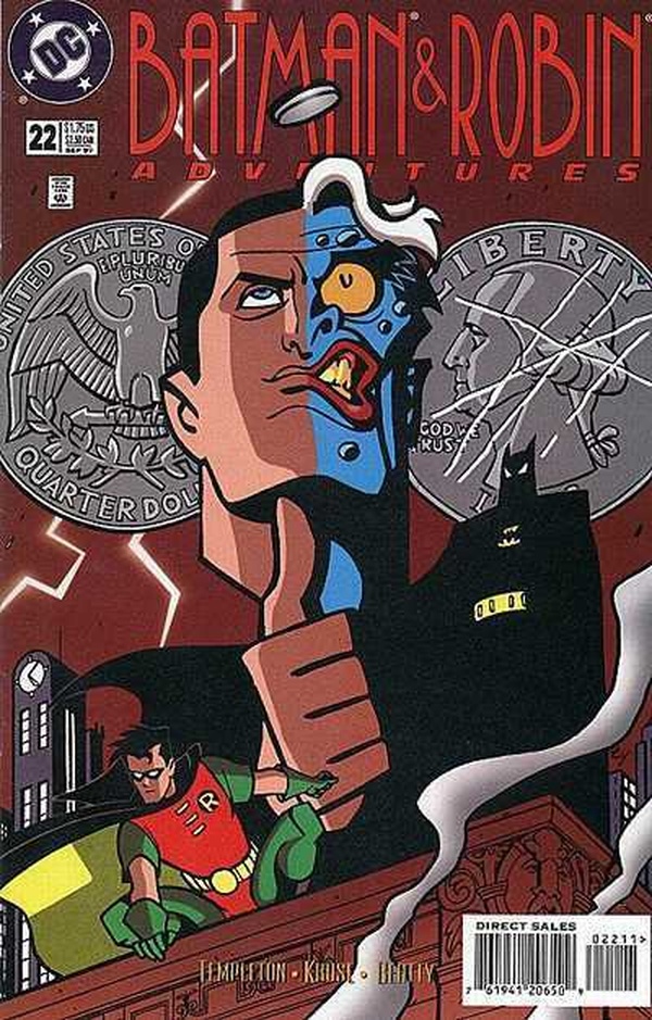 The Batman and Robin Adventures (1995) #22 cover
