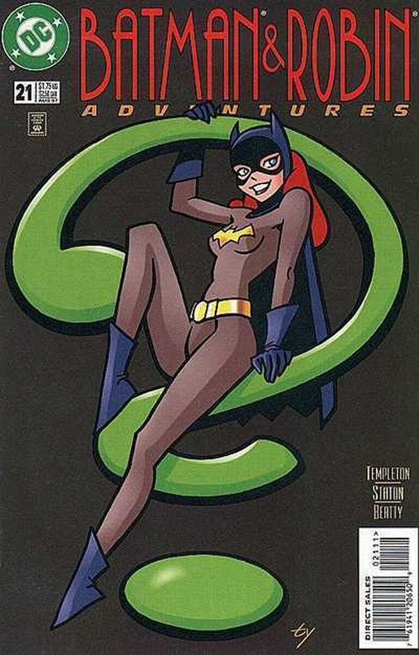 The Batman and Robin Adventures (1995) #21 cover