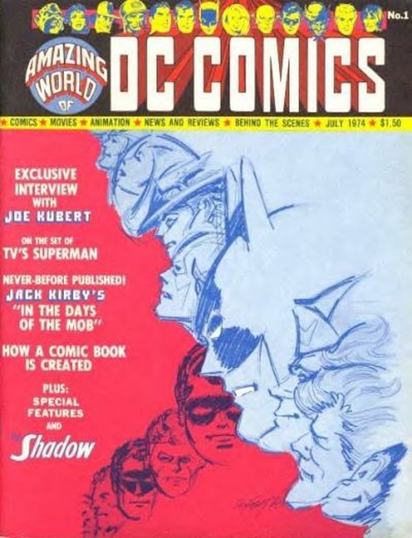 Cover of The Amazing World of DC Comics #1