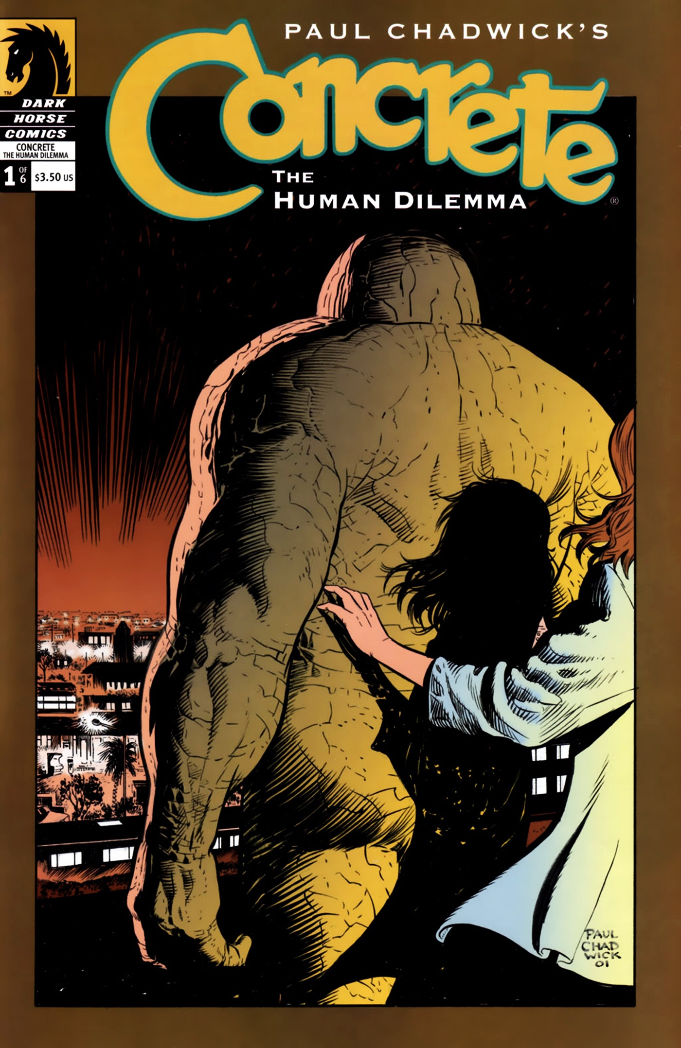 Concrete: The Human Dilemma (2004) #1 cover