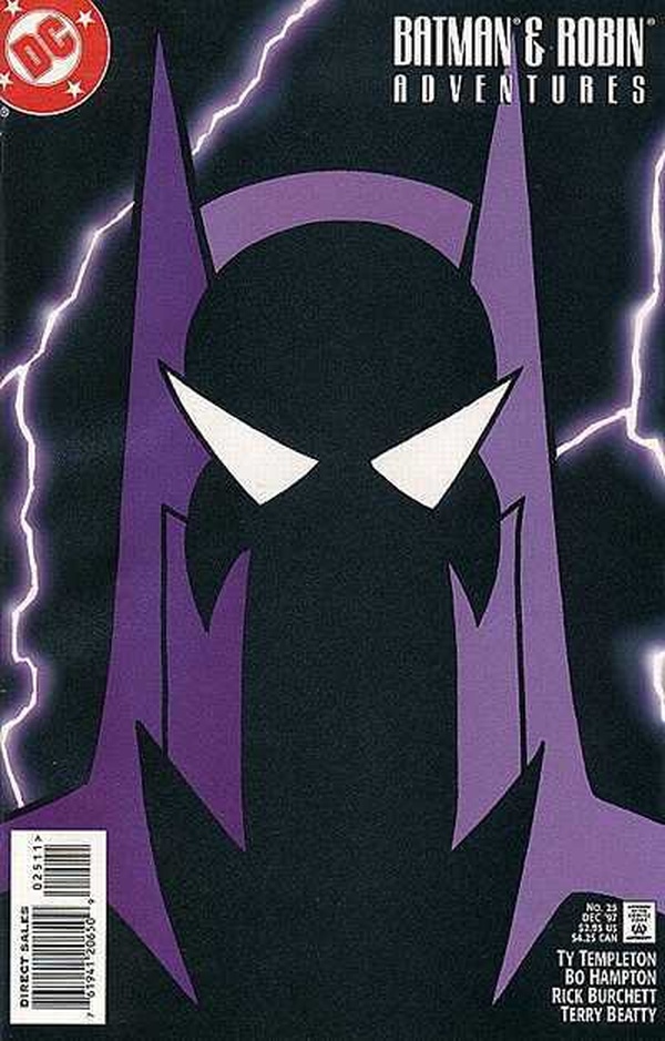 The Batman and Robin Adventures (1995) #25 cover