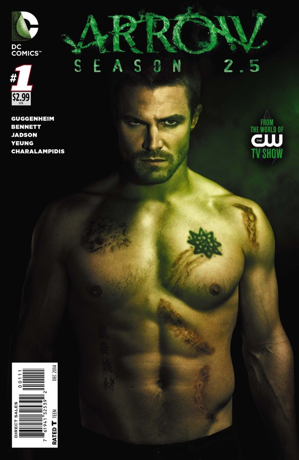 Arrow Season 2.5 #1 cover