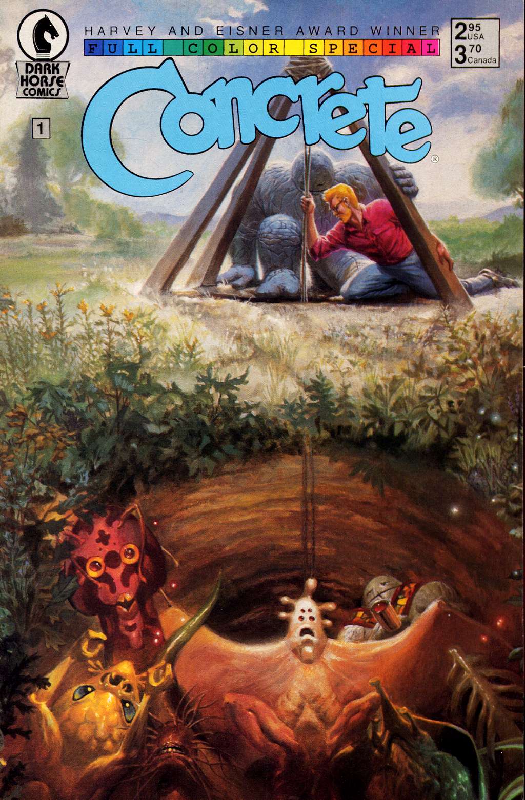 Concrete Color Special (1989) #1 cover