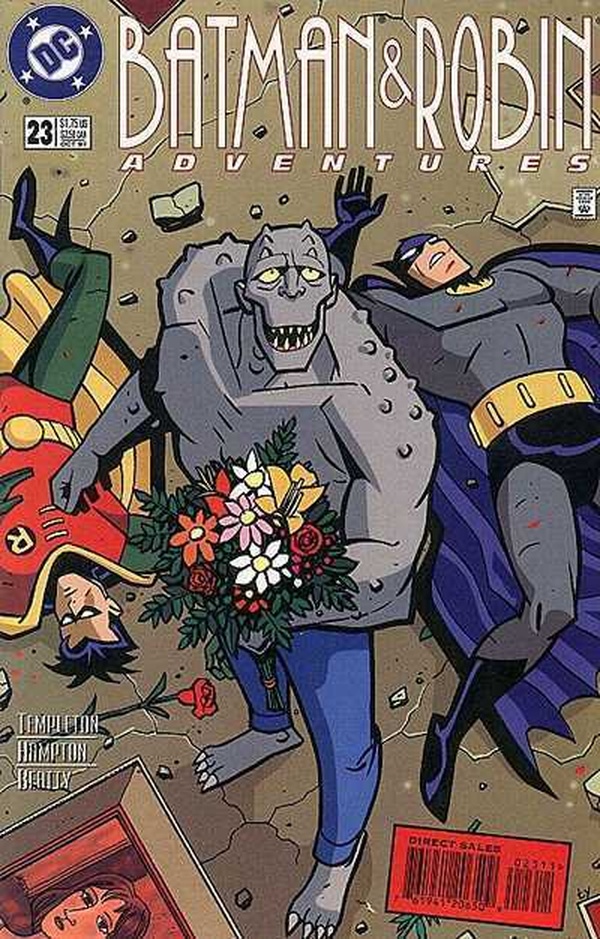 The Batman and Robin Adventures (1995) #23 cover