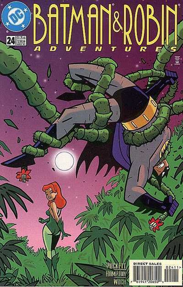 The Batman and Robin Adventures (1995) #24 cover