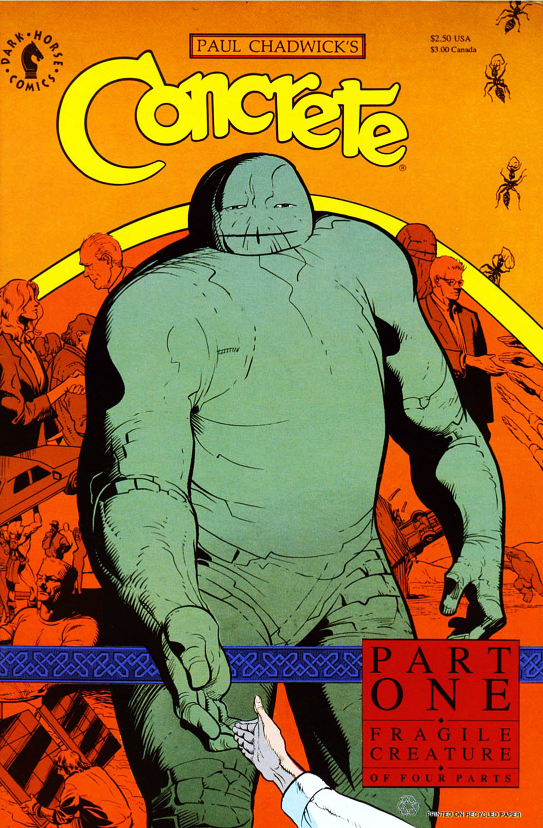 Concrete: Fragile Creature #1 cover