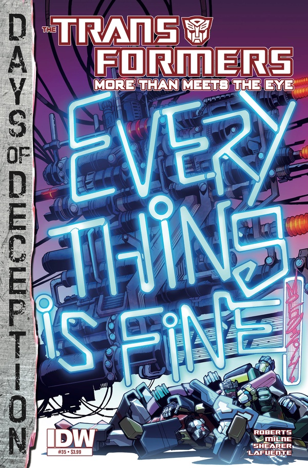The Transformers: More Than Meets the Eye (2012) #35 cover