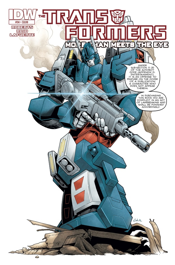 The Transformers: More Than Meets the Eye (2012) #34 cover