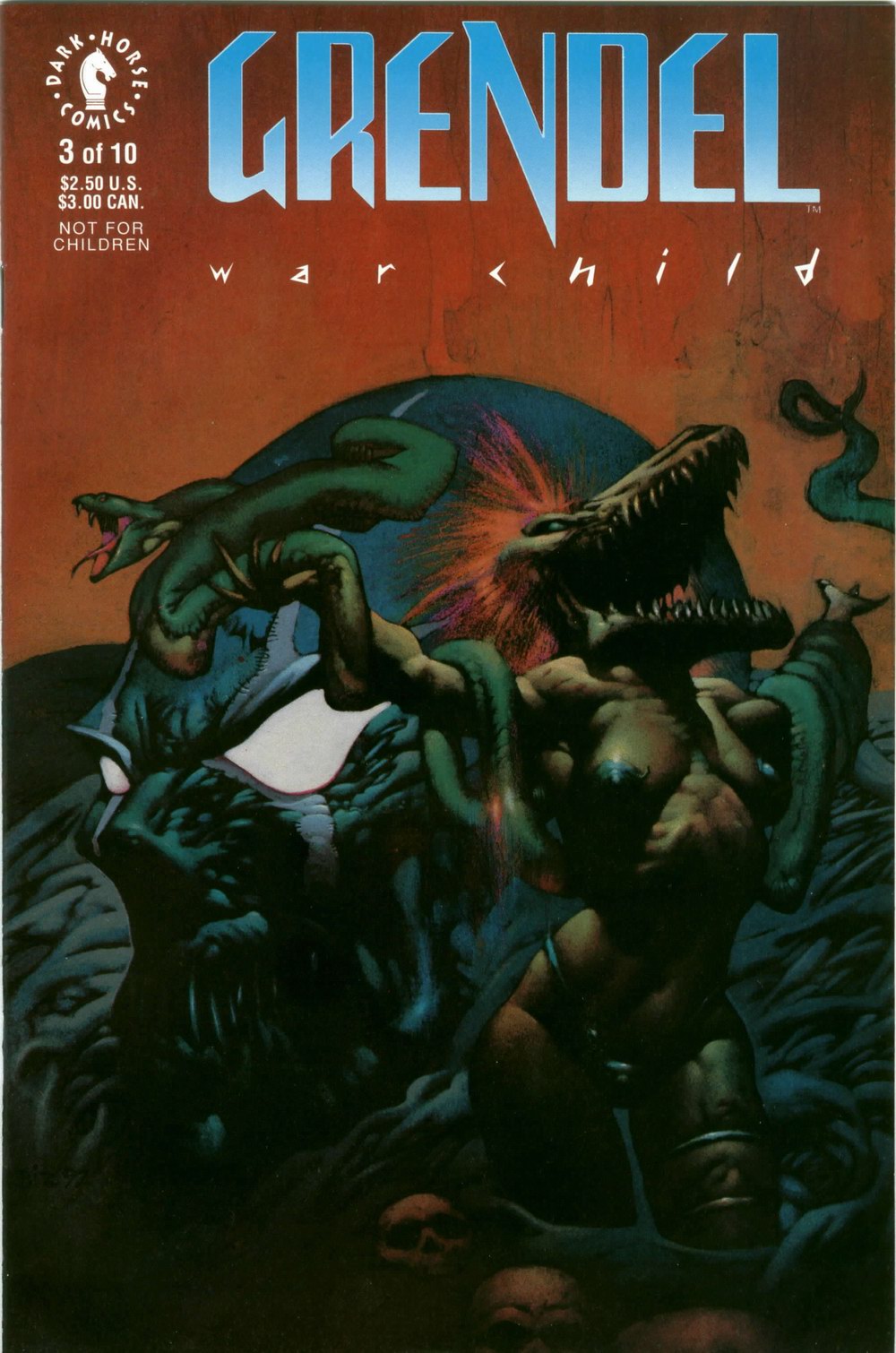 Cover of Grendel: War Child #3
