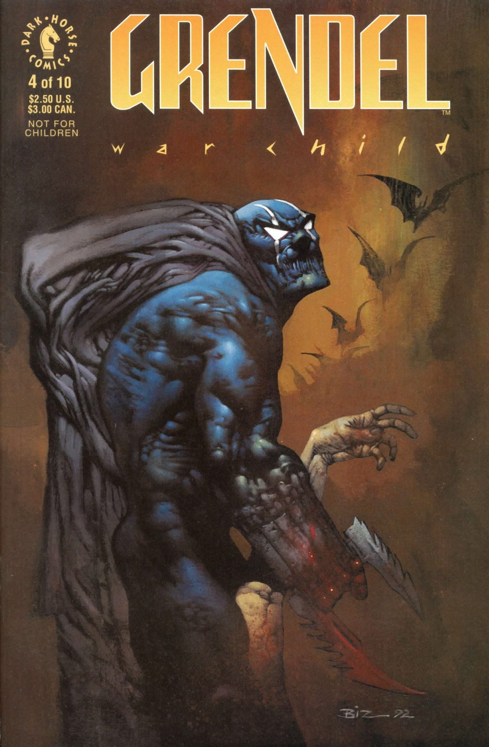 Cover of Grendel: War Child #4