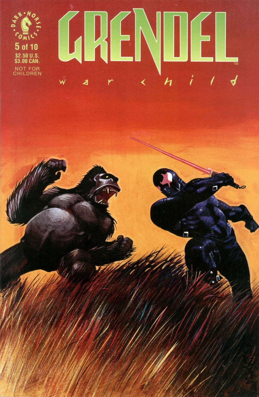 Cover of Grendel: War Child #5