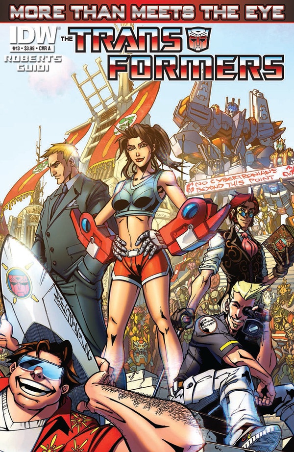 The Transformers: More Than Meets the Eye (2012) #13 cover
