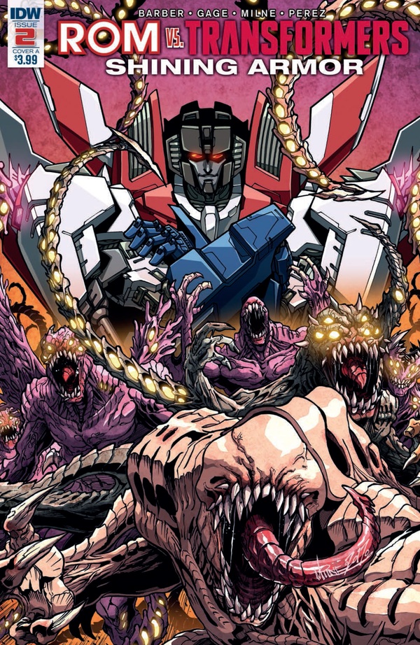 ROM vs. Transformers: Shining Armor #2 cover