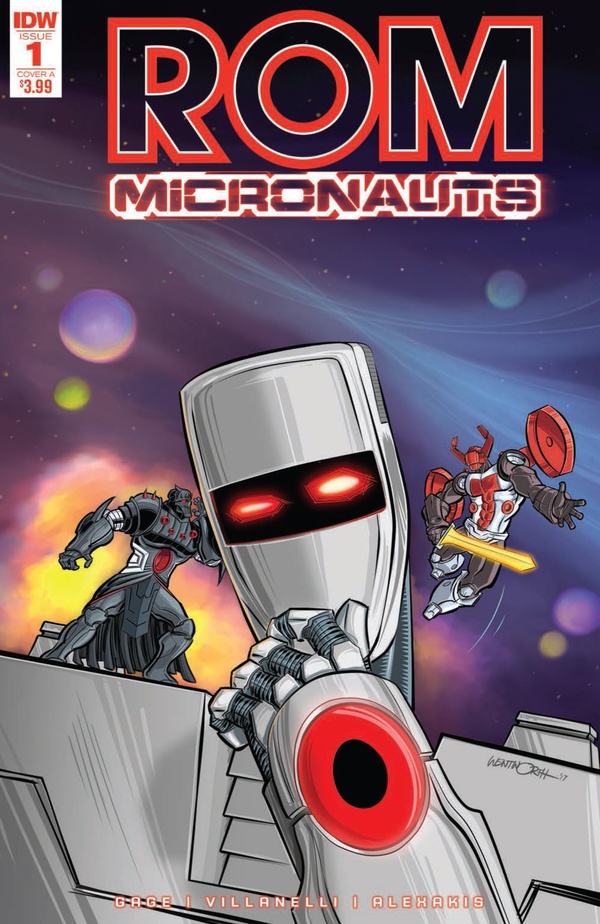Rom & the Micronauts (2017) #1 cover