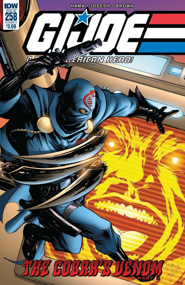 G.I. Joe: A Real American Hero #258 cover