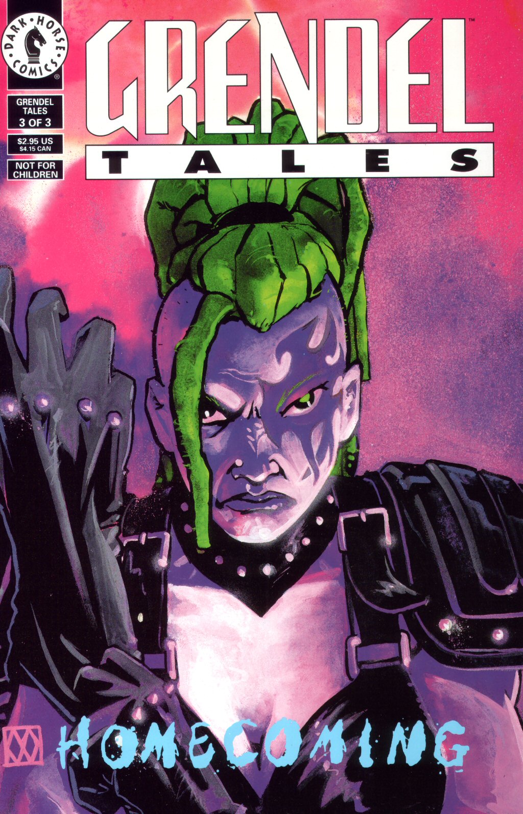 Grendel Tales: Homecoming #3 cover