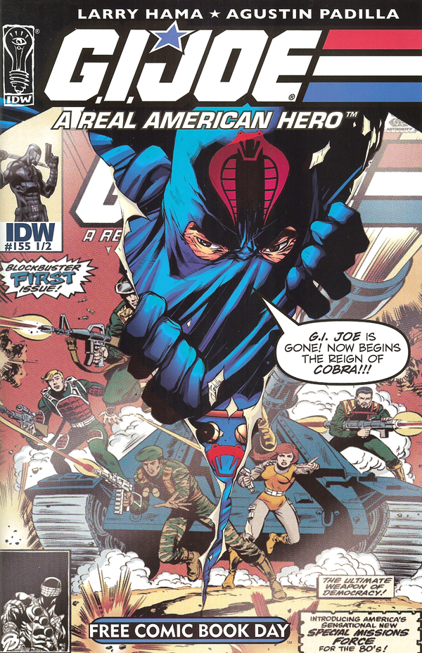 G.I. Joe: A Real American Hero (2010) #155 1/2 cover