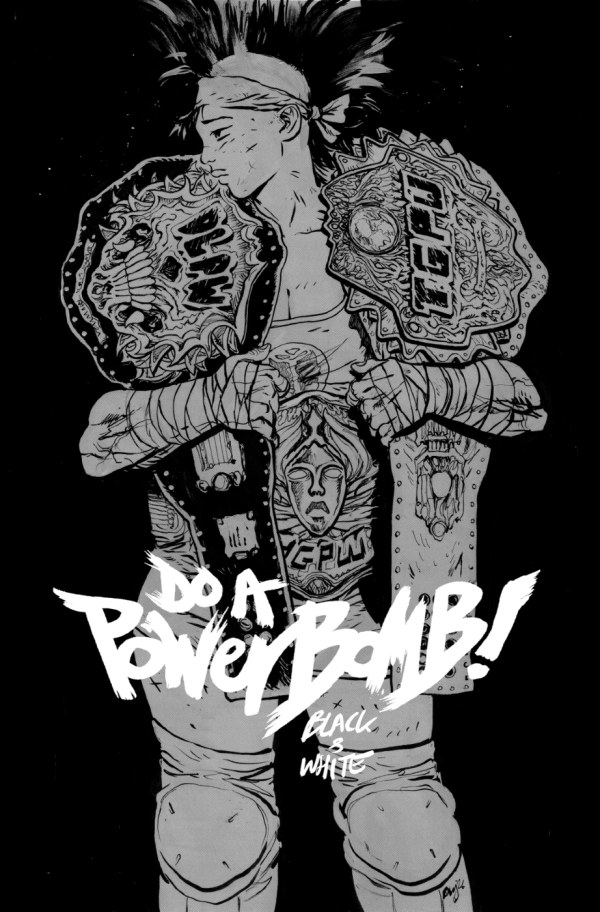 Do a Powerbomb Black and White