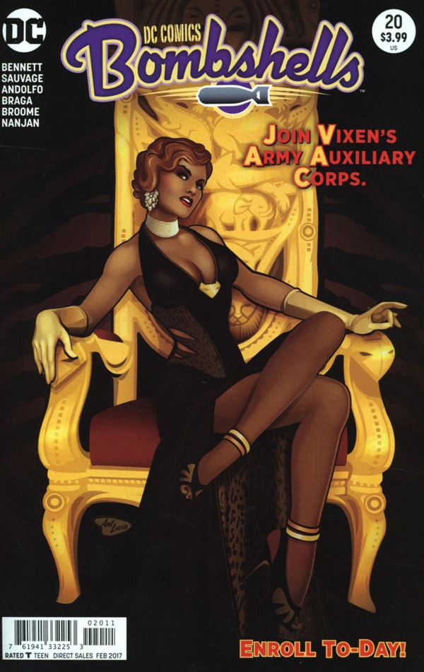 DC Comics: Bombshells (2015) #20 cover