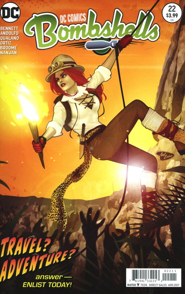 DC Comics: Bombshells (2015) #22 cover