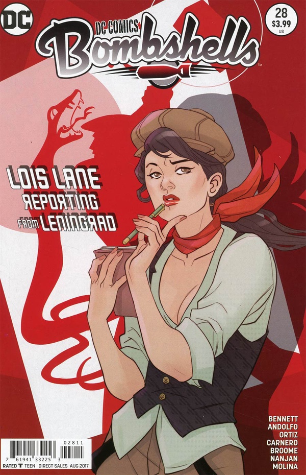 DC Comics: Bombshells (2015) #28 cover