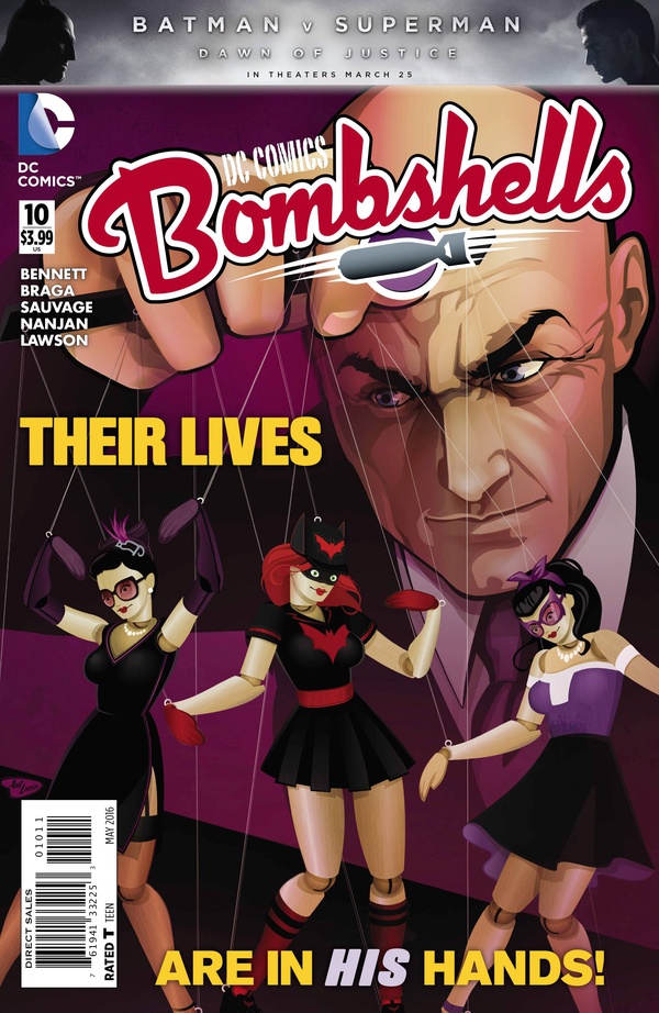 DC Comics: Bombshells (2015) #10 cover