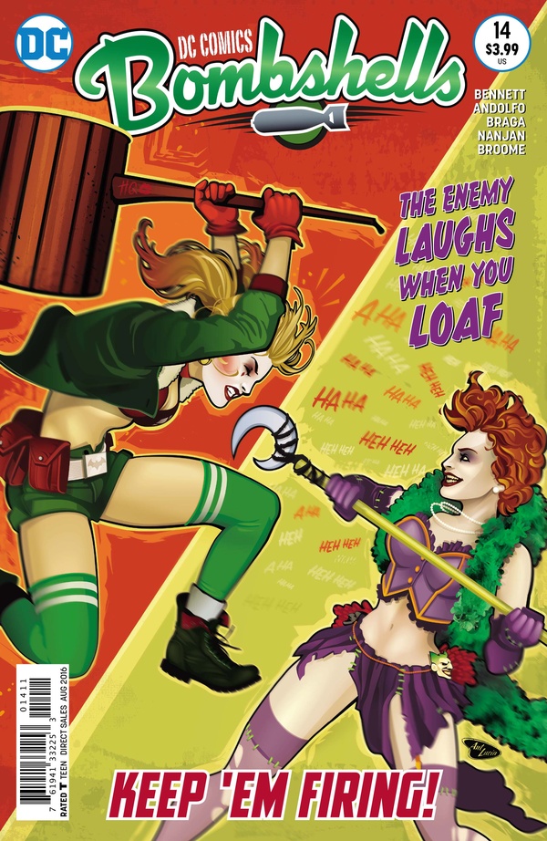 Cover of DC Comics: Bombshells #14