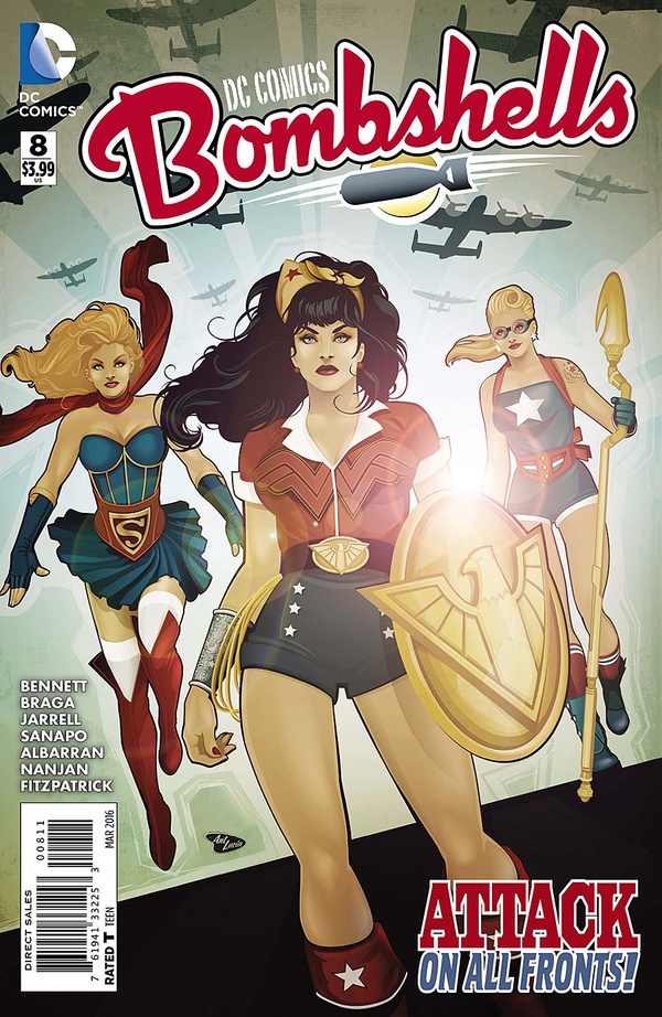 DC Comics: Bombshells (2015) #8 cover