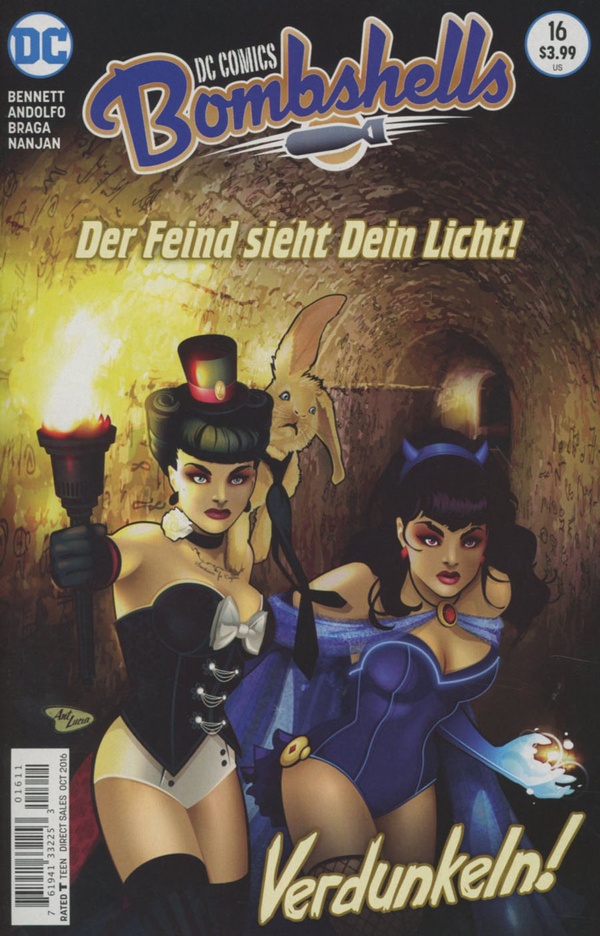 DC Comics: Bombshells (2015) #16 cover