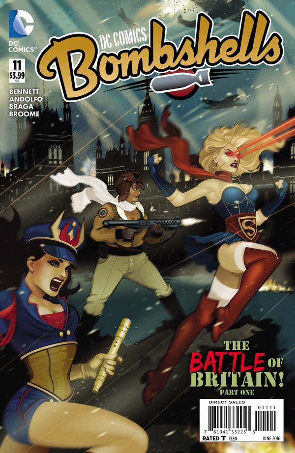 DC Comics: Bombshells (2015) #11 cover