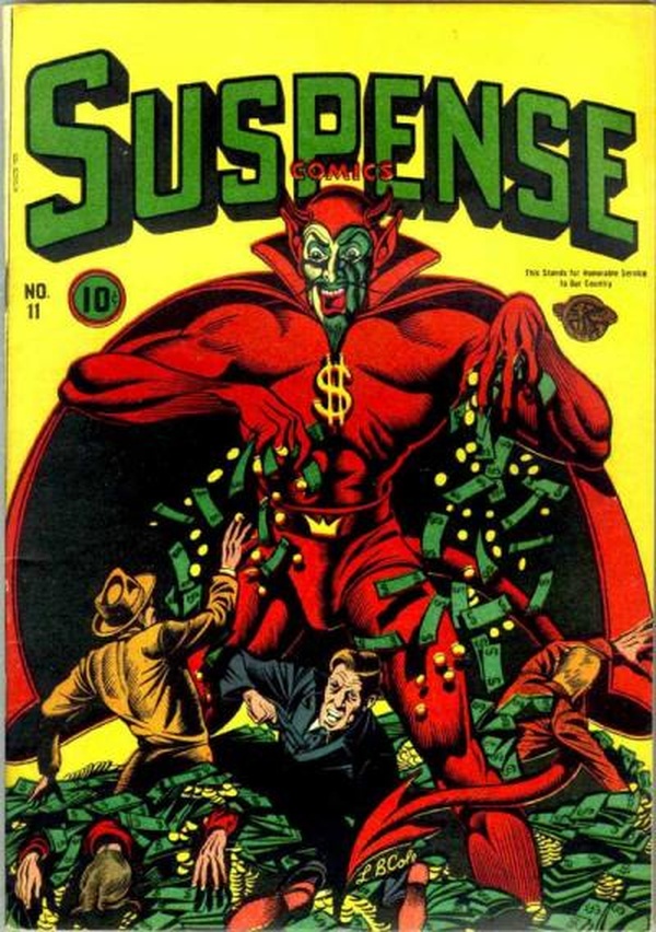 Cover of Suspense Comics #11