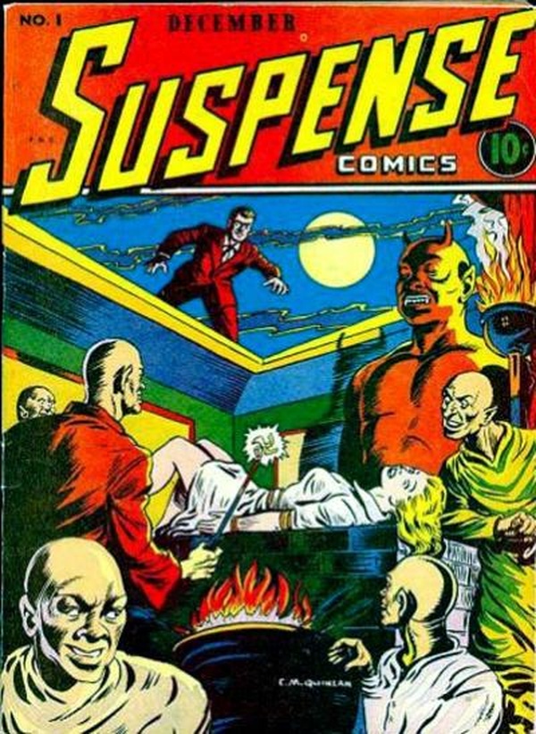 Cover of Suspense Comics #1