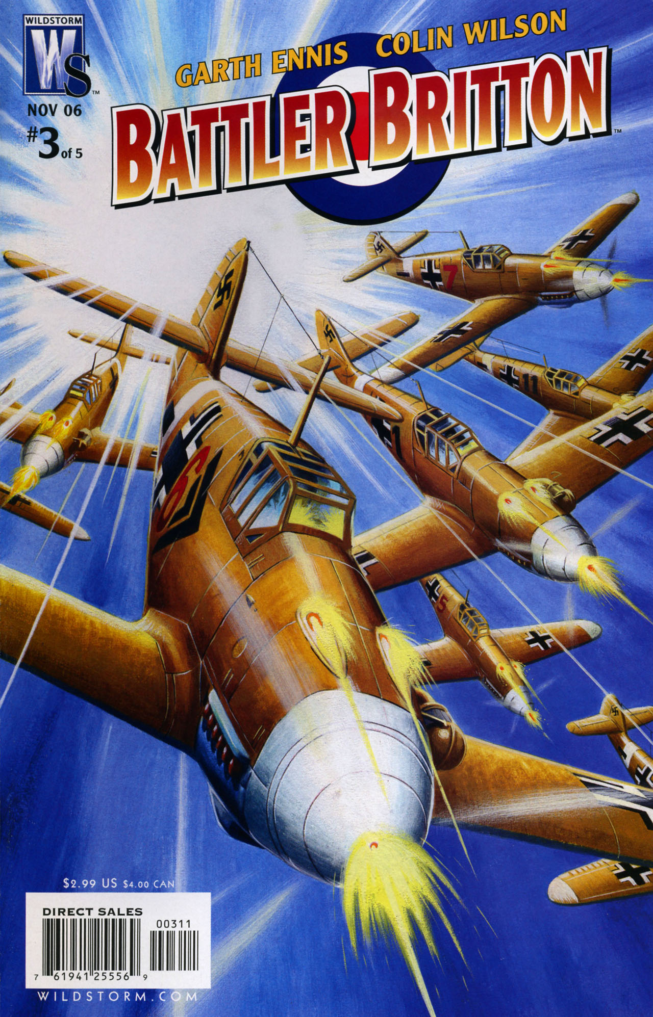 Battler Britton #3 cover